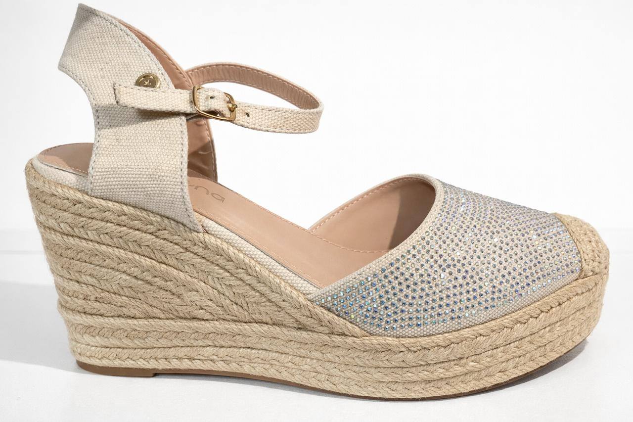 Alpargata con brillantes