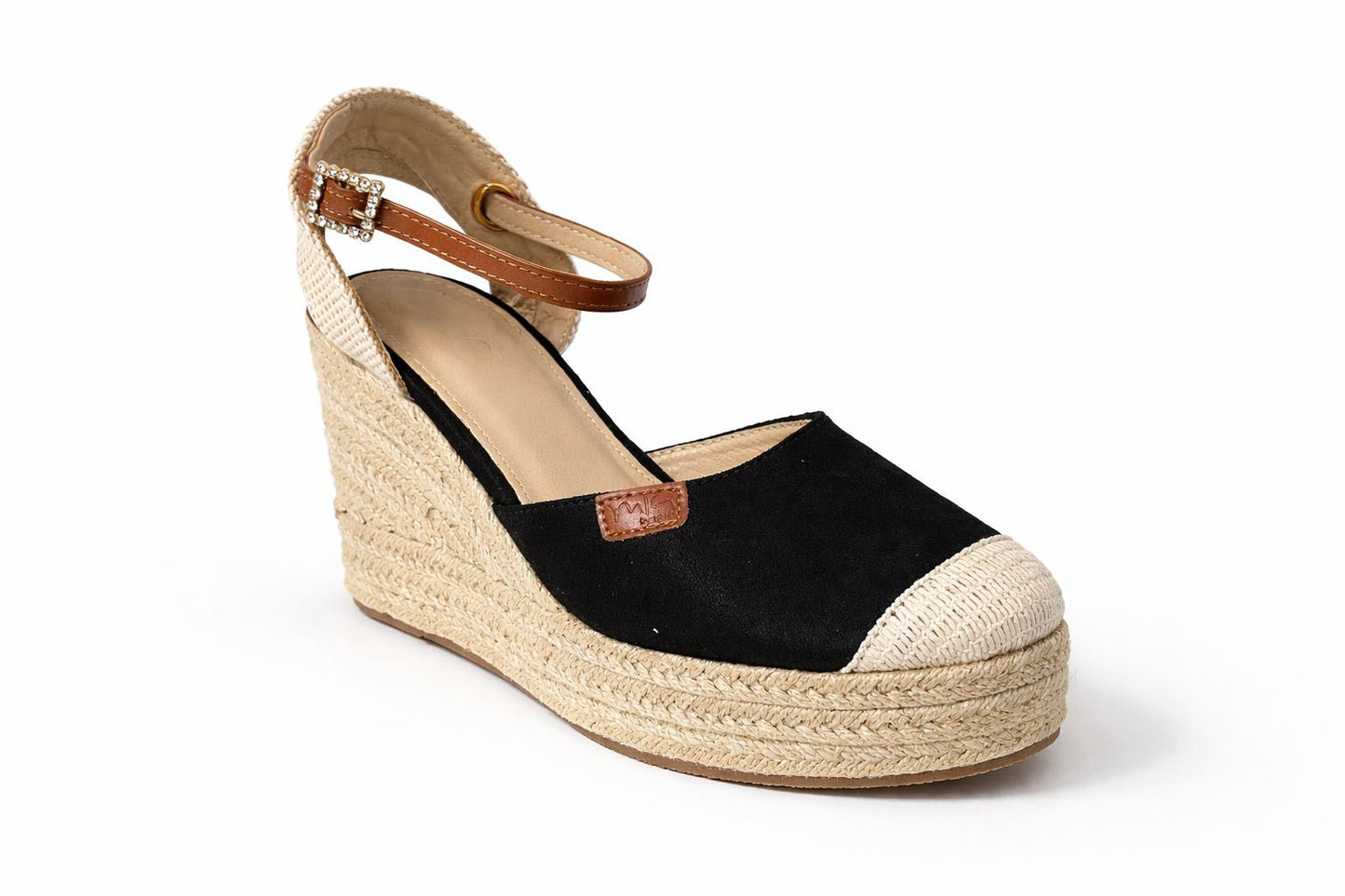 Alpargata de cuña con pulsera