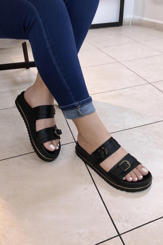 Sandalia Flat Casual