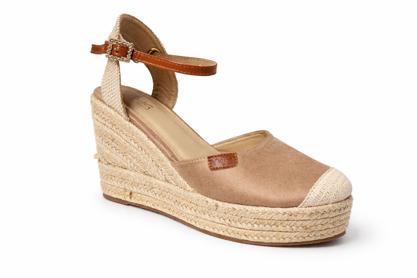 Alpargata de cuña con pulsera